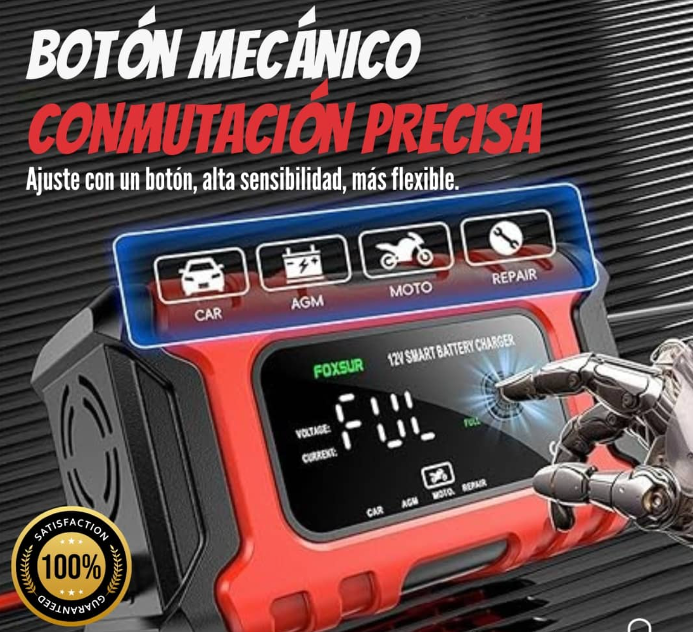 PowerMax® - Cargador y Arrancador de Batería