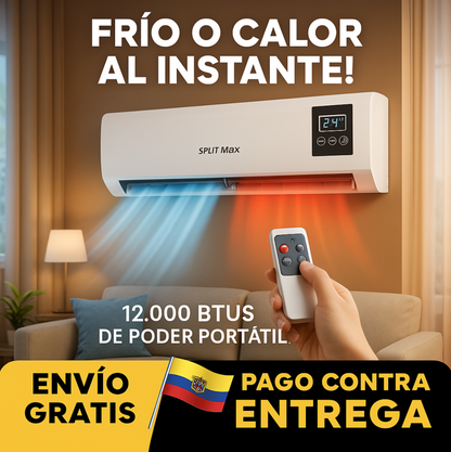 Split Max® - Aire Acondicionado 2 en 1 Portátil