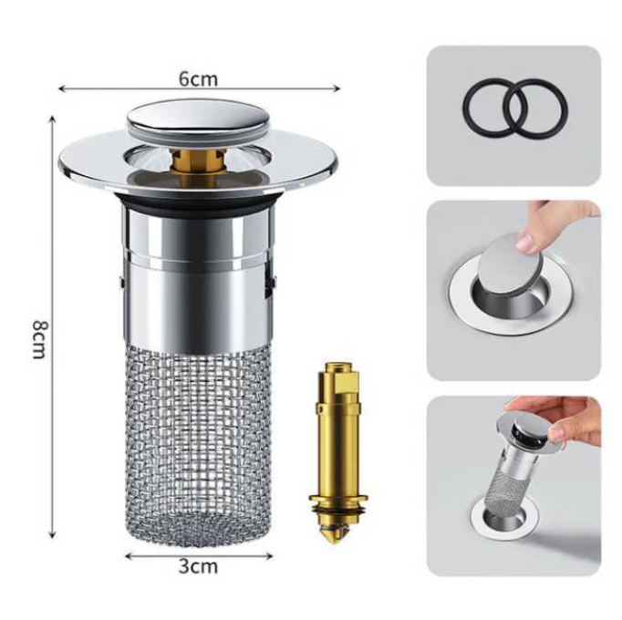 2x1 CleanTap® - Filtro Inteligente 2 en 1 para Lavabos