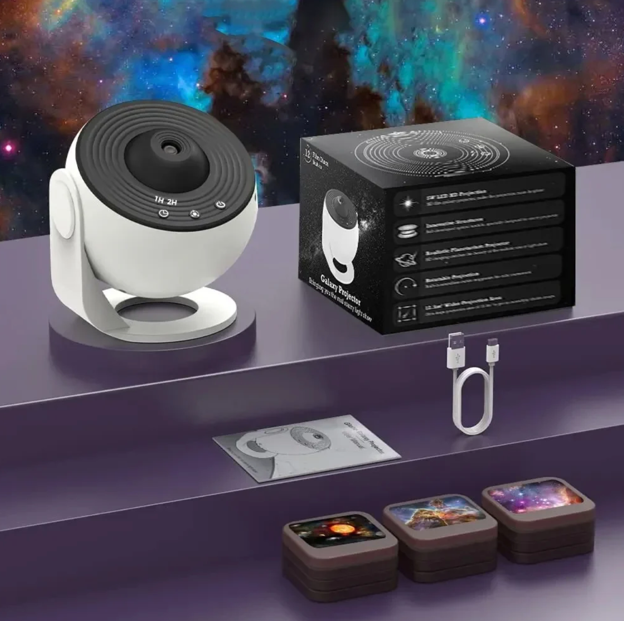 Nebulux® - Lampara de Galaxia Planetario 🪐