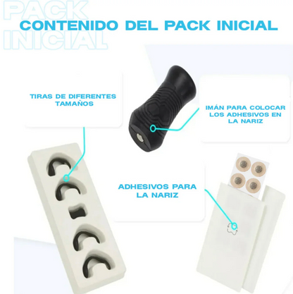 Airboost® - Tiras Nasales Magnéticas Anti Ronquido