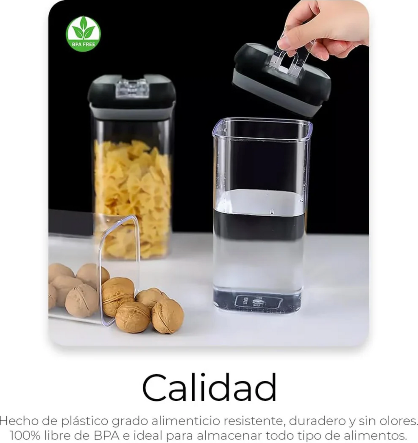 Set de 7 recipientes herméticos HomeStyle®