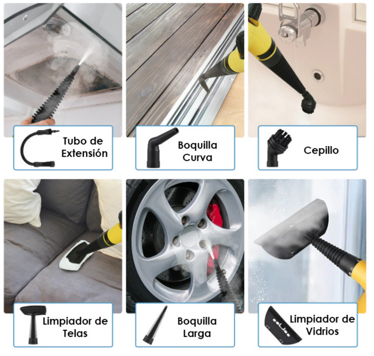 Power Steamer® - Limpiador a Vapor y Sanitizador