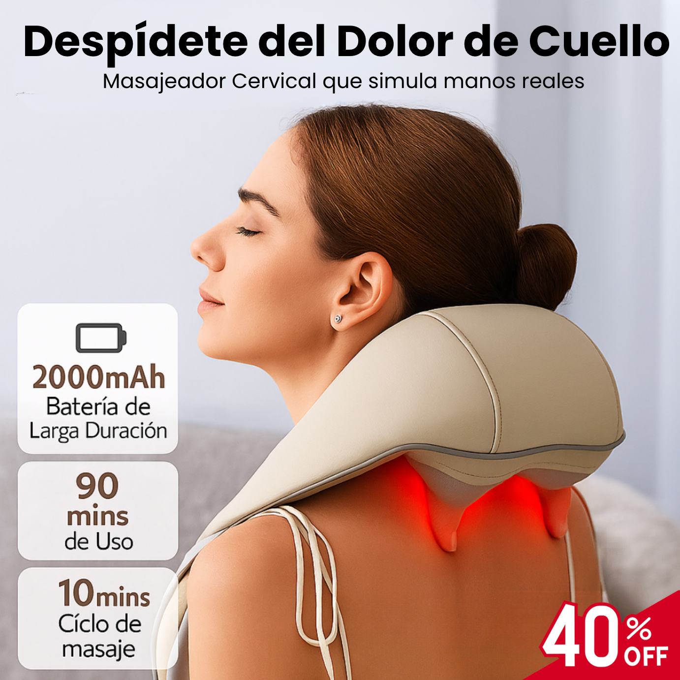 Masajeador Inteligente Premiun Inalambrico
