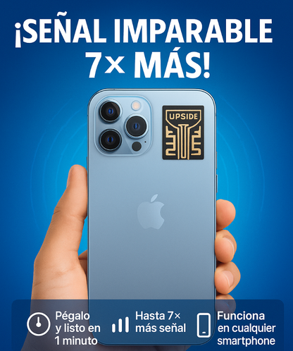 Set 3 Chips Adhesivo Amplificador de Señal para Teléfono e Internet