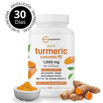 2x1 Pure Turmeric® - Cúrcuma Premium Pura 95%