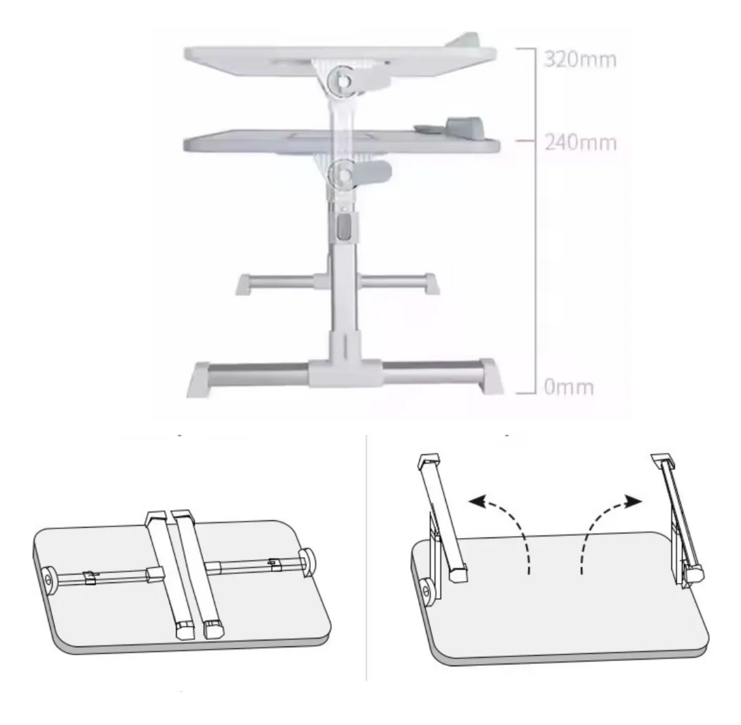 MESA PLEGABLE PARA COMPUTADOR