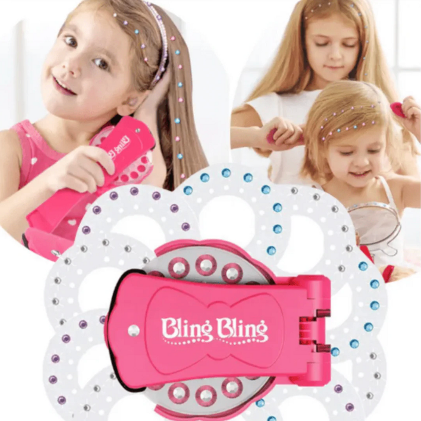 Juguete Máquina De Brillos Para Peinados