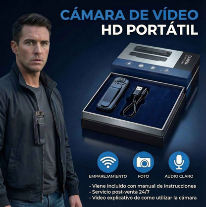 CamaraClic® - Cámara Gran Angular 180° HD 1080P con Audio