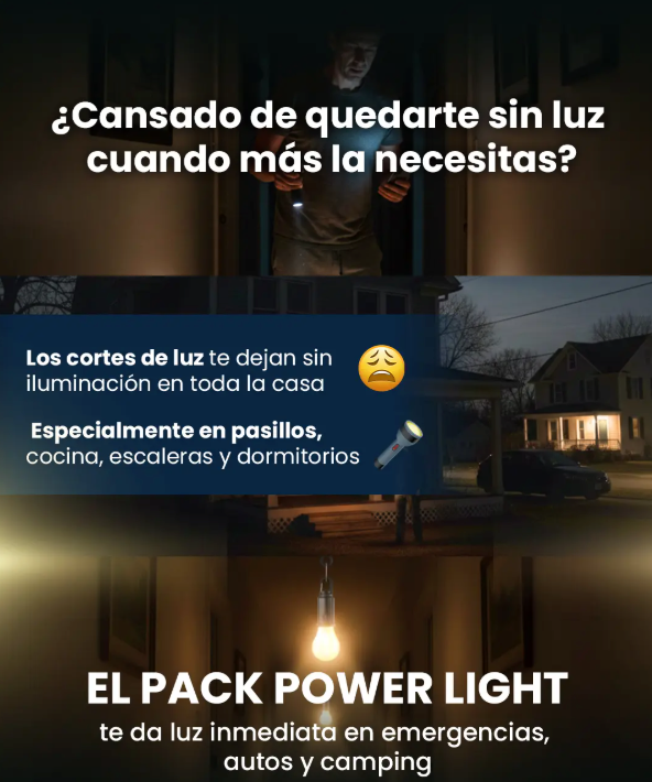 Pack de 5 Power Light® - Foco Led Impermeable