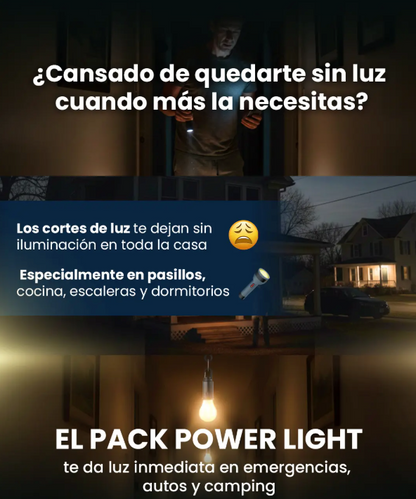 Pack de 5 Power Light® - Foco Led Impermeable