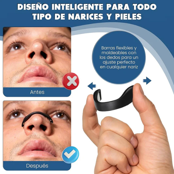 Airboost® - Tiras Nasales Magnéticas Anti Ronquido