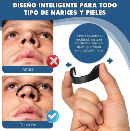 Airboost® - Tiras Nasales Magnéticas Anti Ronquido