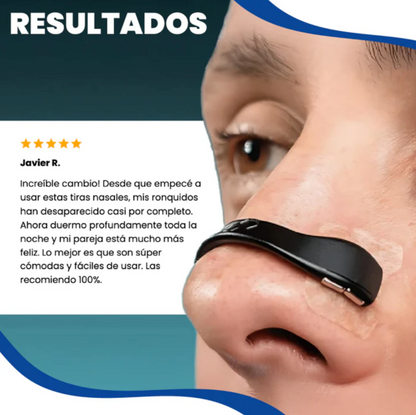 Airboost® - Tiras Nasales Magnéticas Anti Ronquido