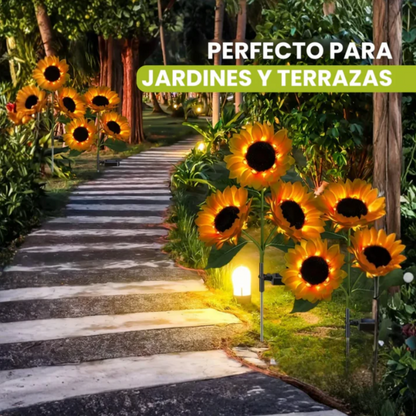 Sun Bloom® -Faroles de Girasol para Jardín (Pack 2 Unidades)