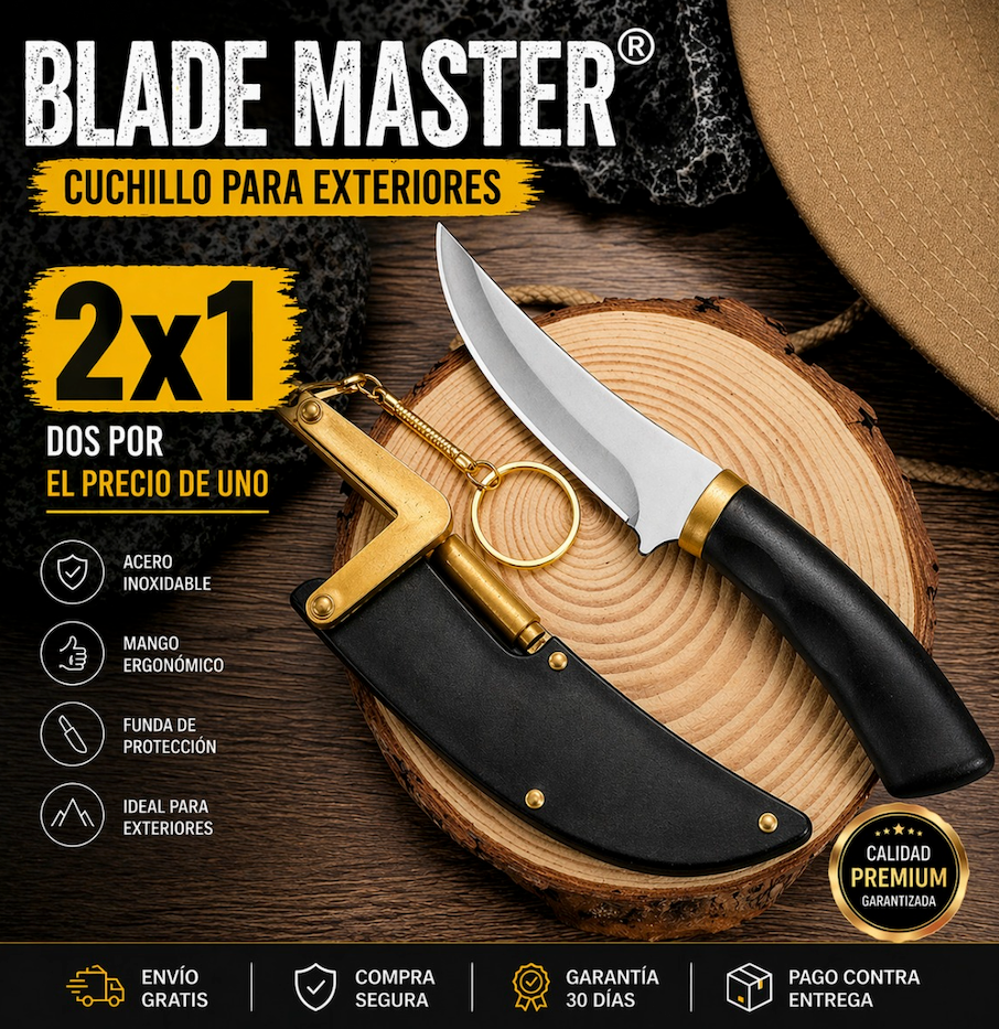 Blade Master® - 2x1 Cuchillo para Exteriores