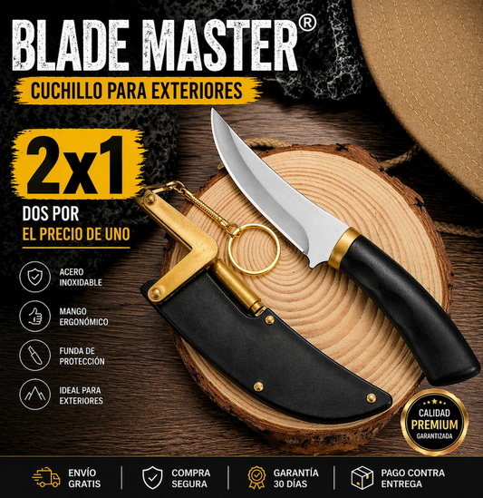 Blade Master® - 2x1 Cuchillo para Exteriores