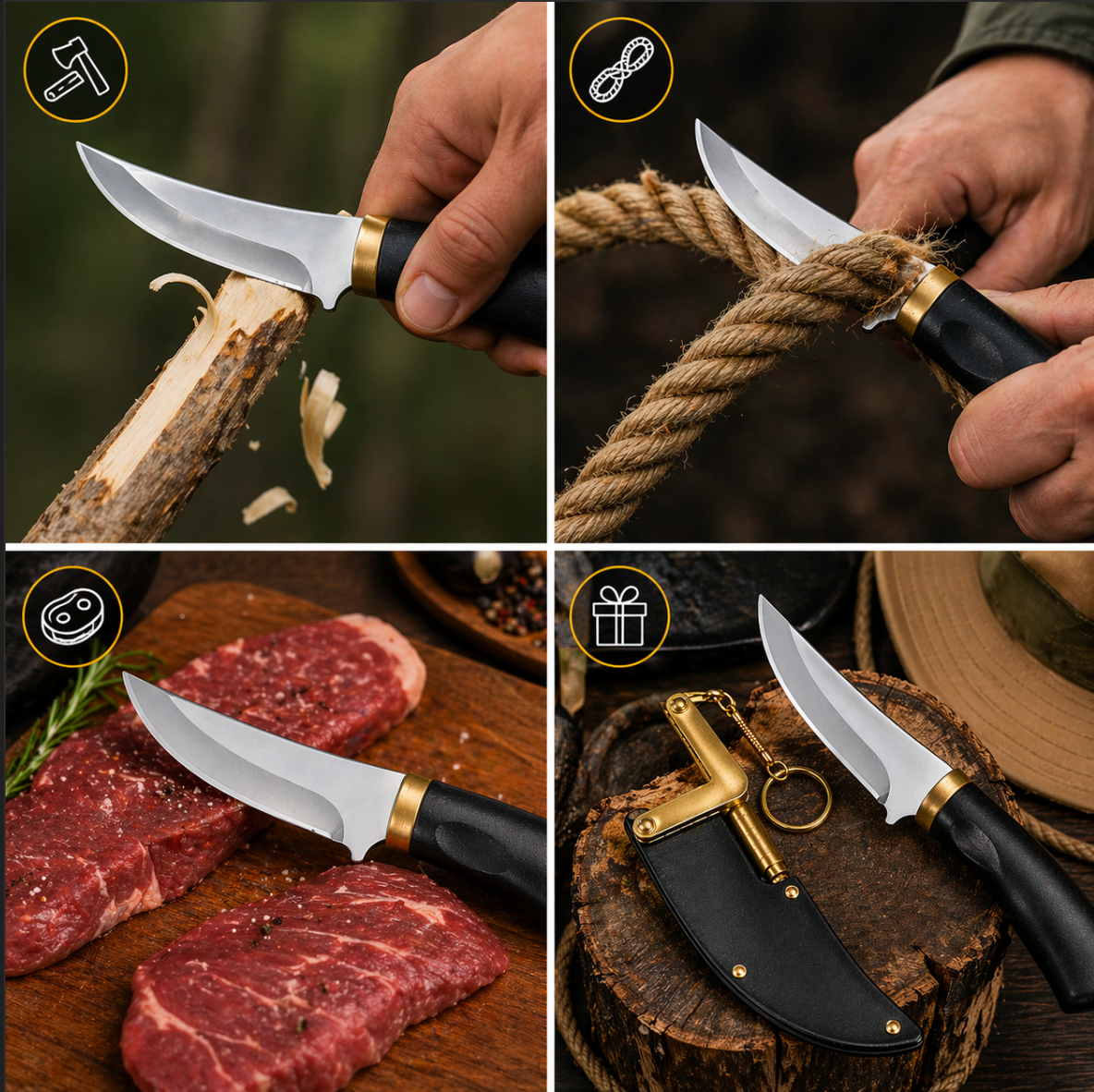 Blade Master® - 2x1 Cuchillo para Exteriores