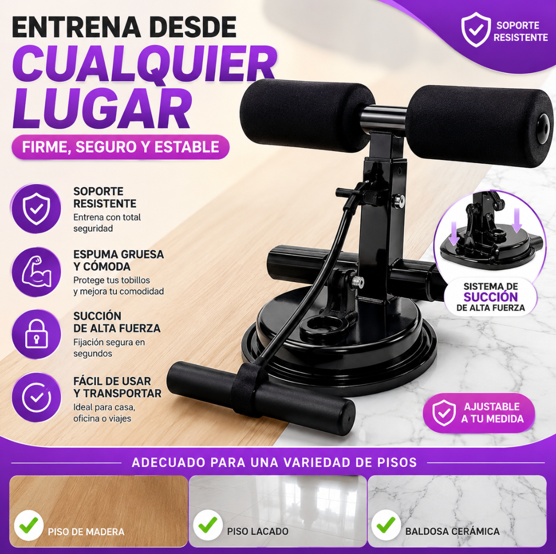 EJERCITADOR Y TONIFICADOR 2 EN 1 PREMIUM