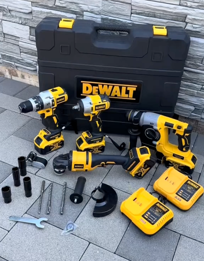 Combo DeWalt® Maestro X4: Kit Construcción + Llave de Impacto 330NM