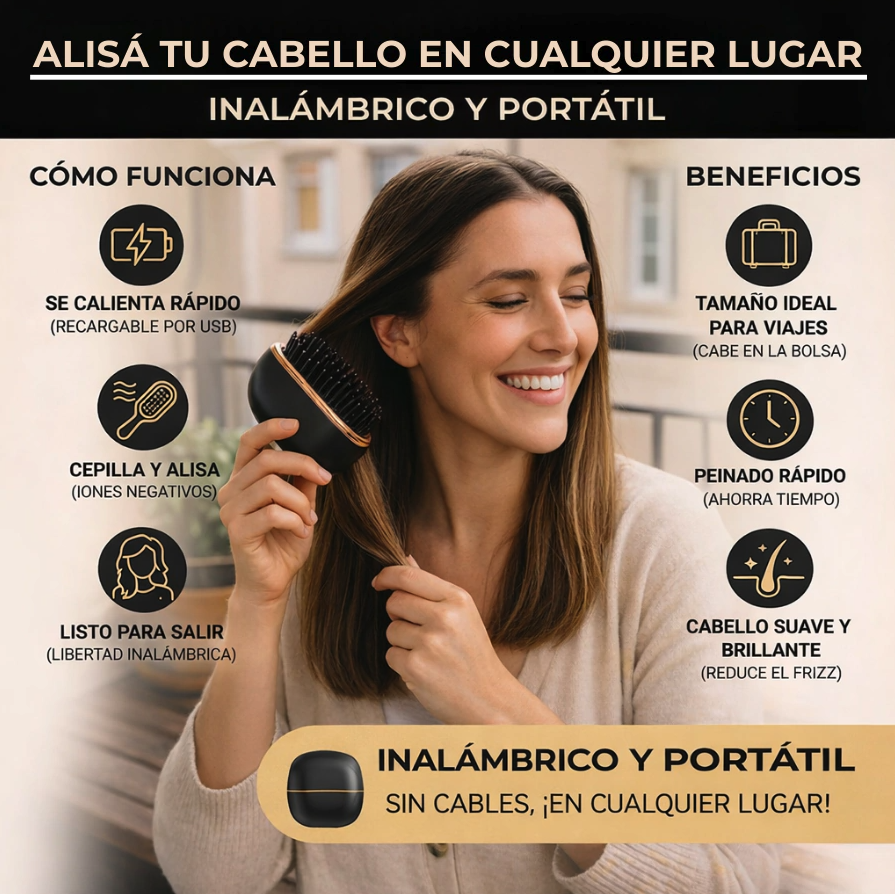 Mini Alisador Portatil Glamora™