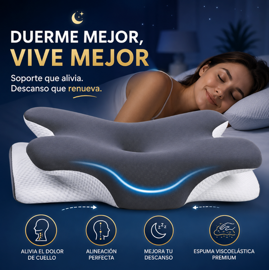 ErgoMax® - Almohada Cervical Viscoelastica