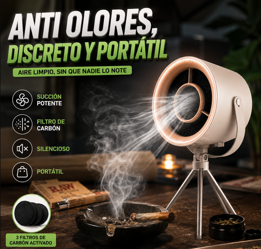 PureAir® -  Extractor Anti-Olores de Habitación