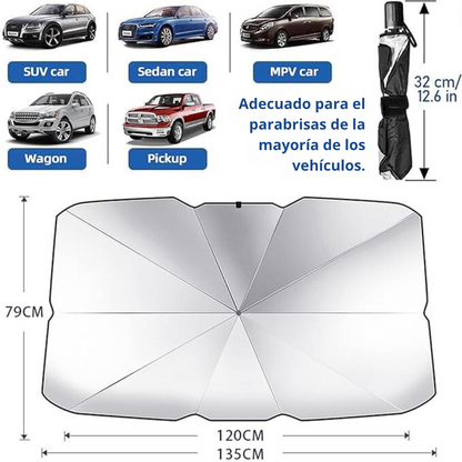 SunSafe® - Sombrilla para Carro 🚗