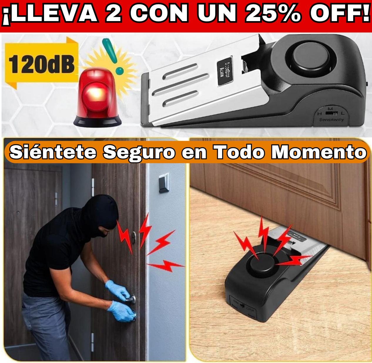 StopAlarm® - Alarma para Puertas