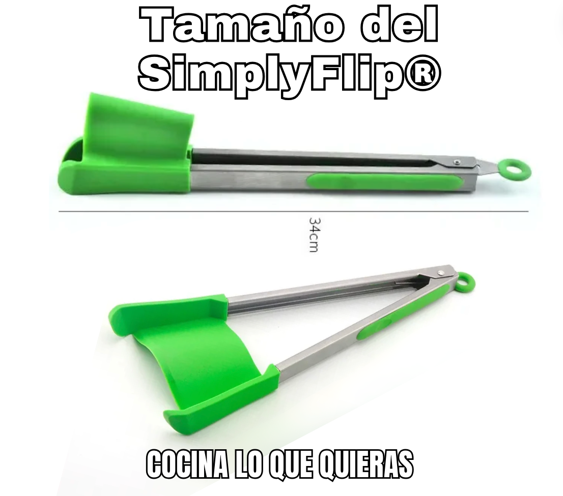 SimplyFlip® - Pinza Espatula 2 en 1