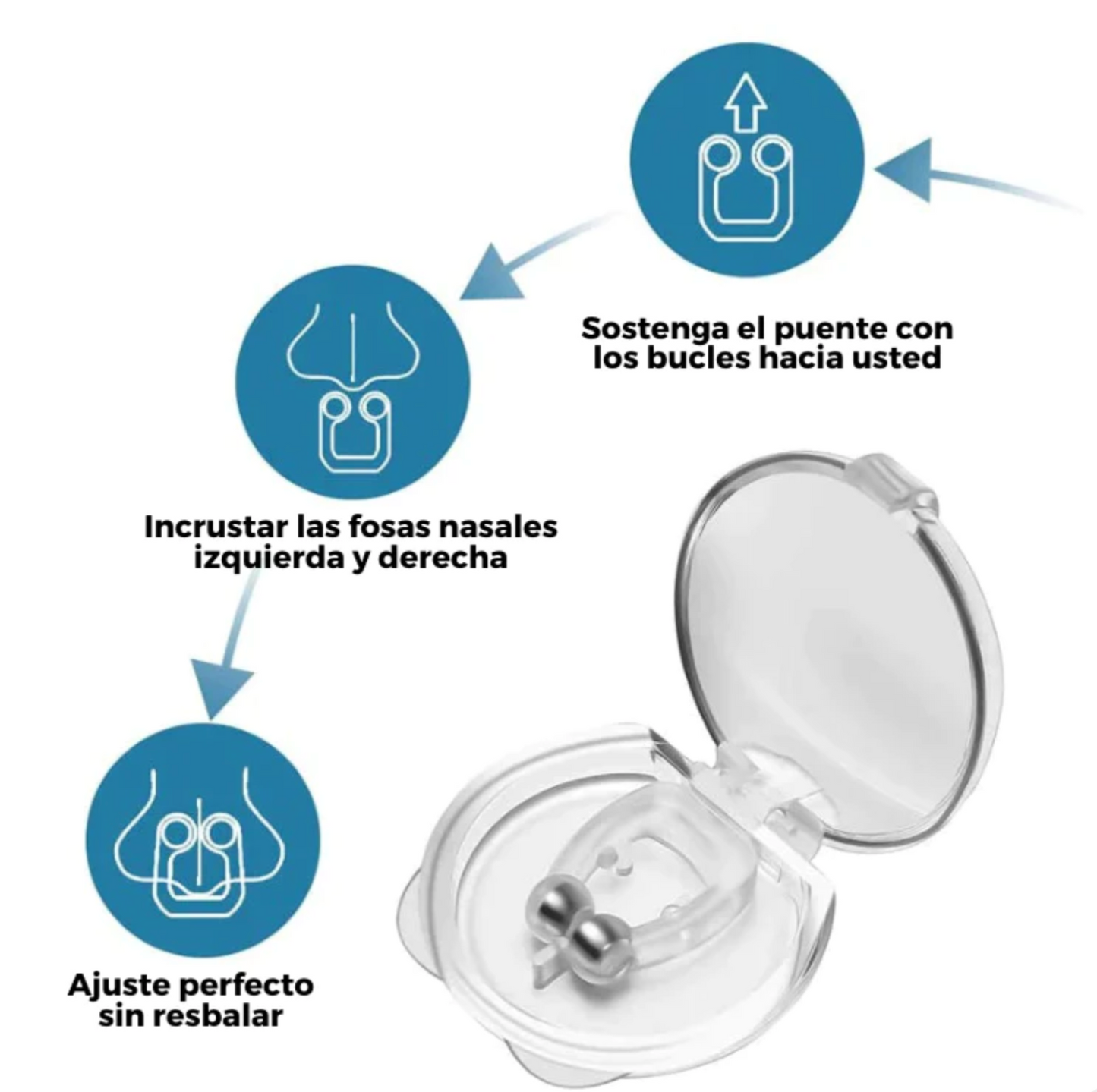 SilentEase™ Clip Anti-Ronquidos