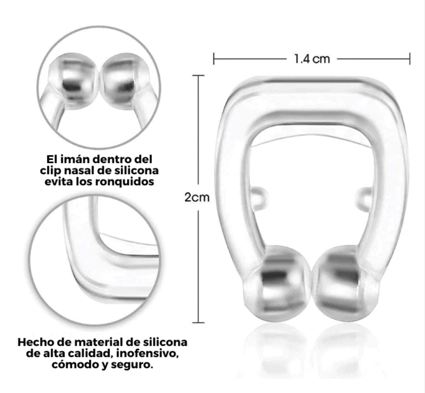 SilentEase™ Clip Anti-Ronquidos