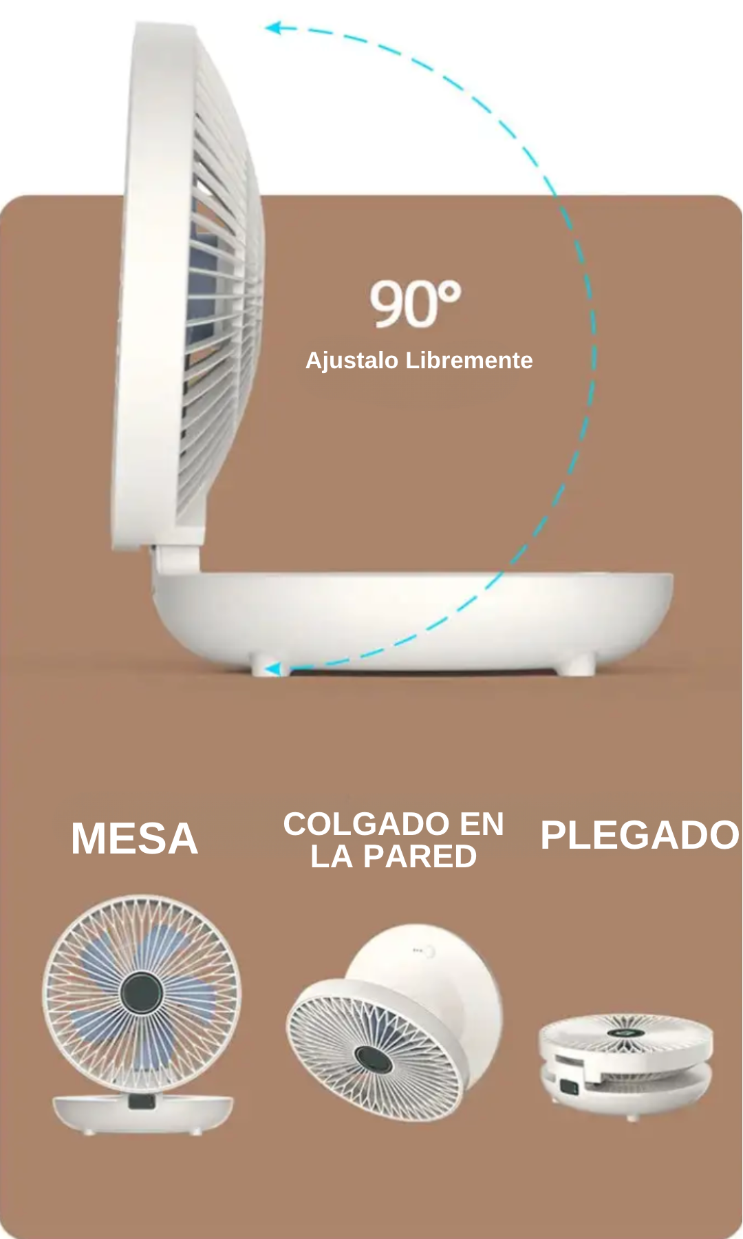 RefreshAir® - Mini Ventilador Plegable