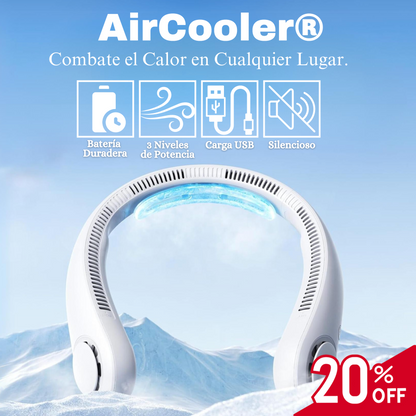 AirCooler® - Ventilador Portátil para Cuello