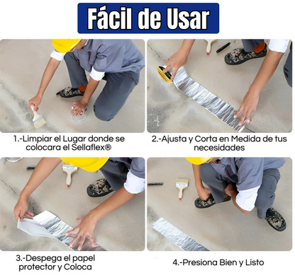 2x1 Sellaflex® - Cinta de Sellado Impermeable 10cmx5m