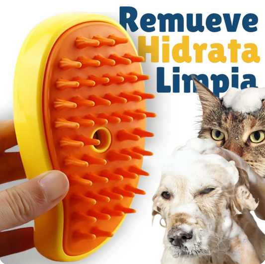 PetCare® - Cepillo Vaporizador para Mascota