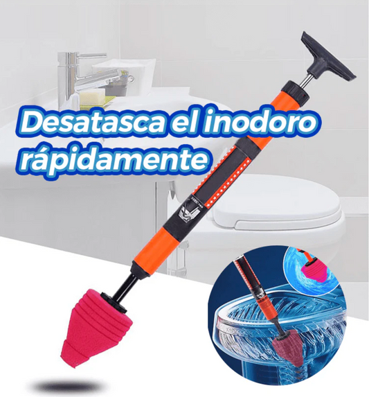 DrainJet® - Desatascador de Inodoro de Alta Presión