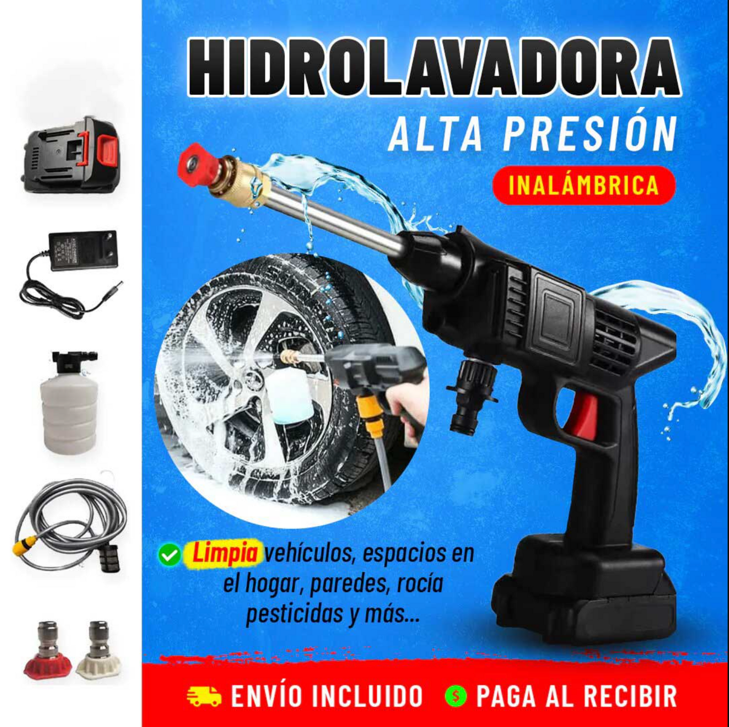 HydroBlast® - Hidrolavadora Portátil