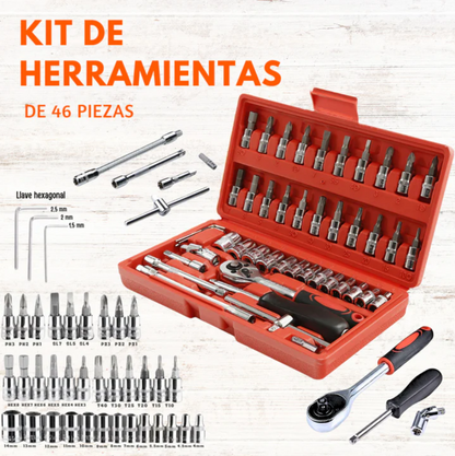 Kit de Herramientas de 46 Piezas