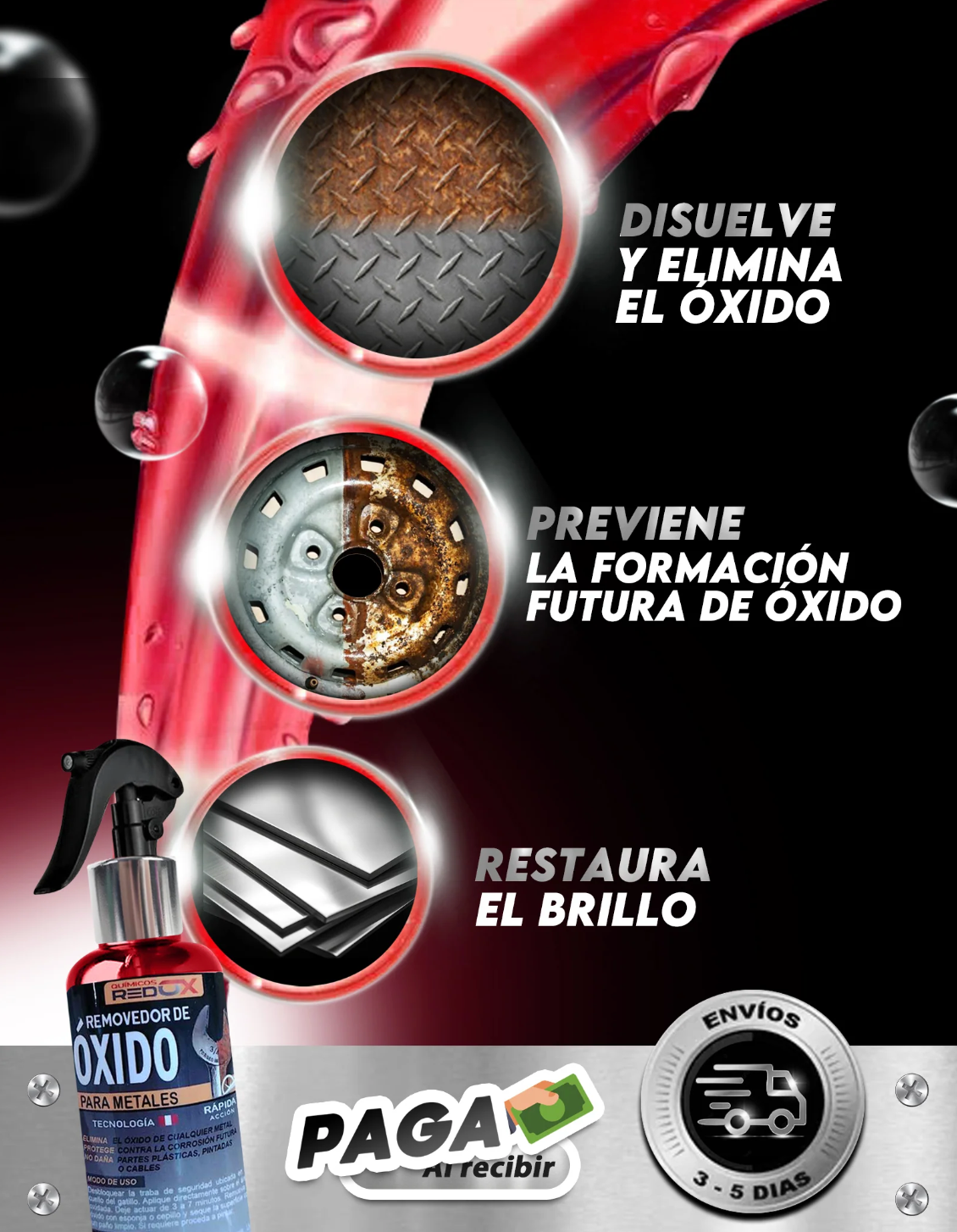 Removedor de Oxido 180ml