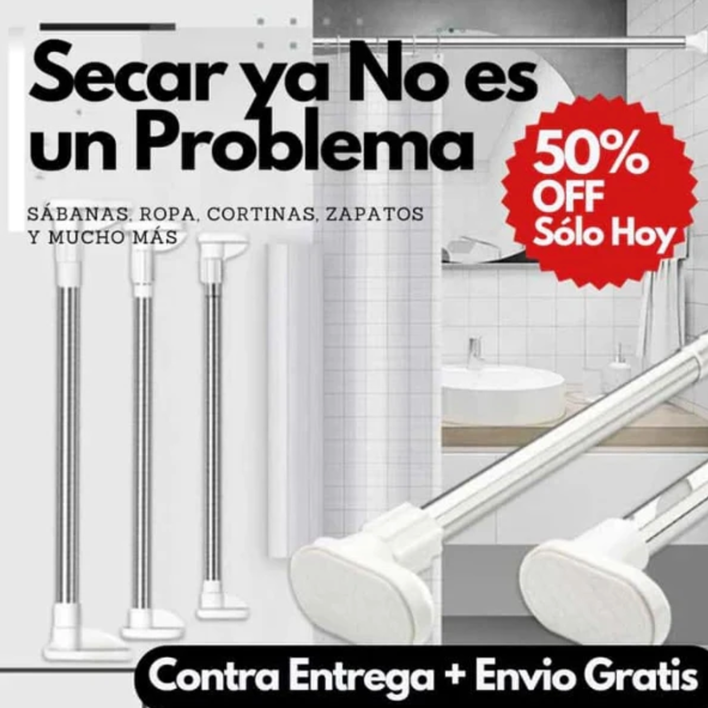 Barra Extensible para una Instalación Sin Complicaciones