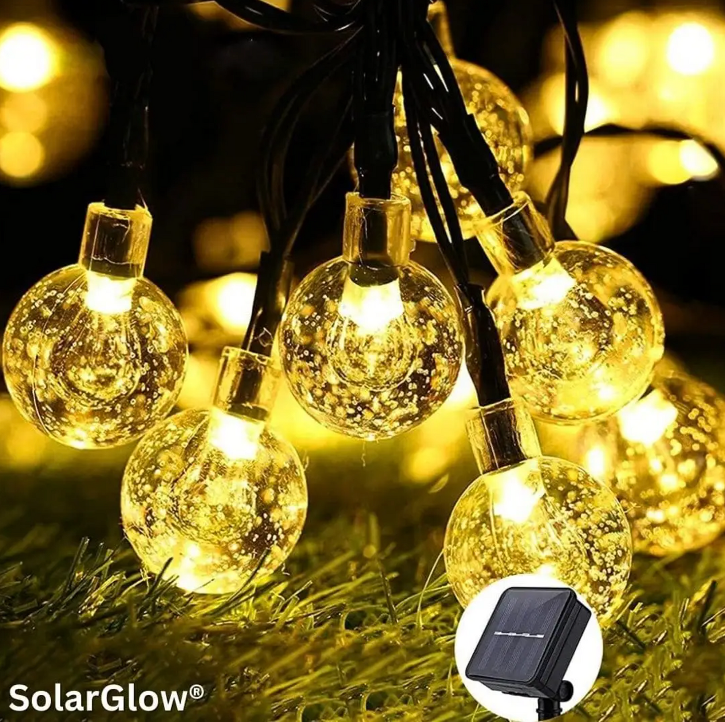 SolarGlow® - Luces Solares 6 Mts Tipo Guirnalda