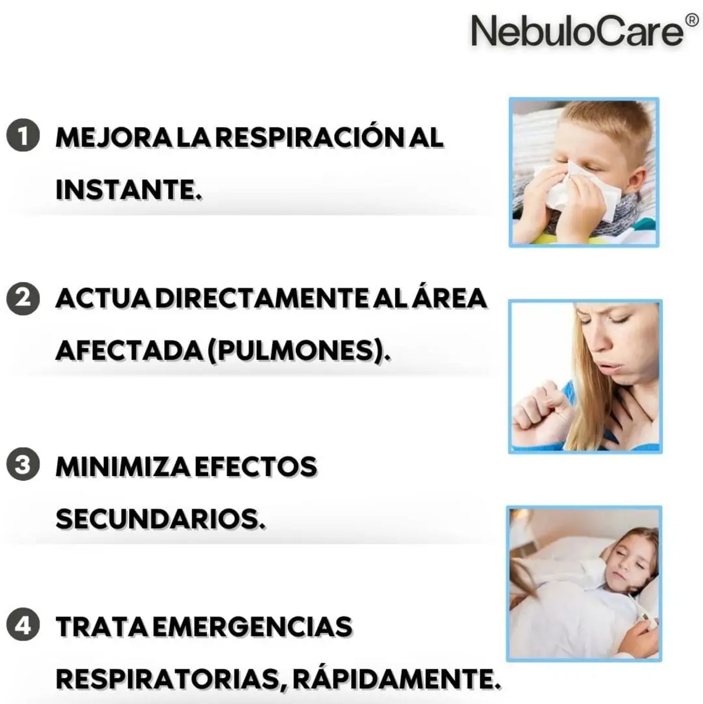 NebuloCare® - Nebulizador Portátil