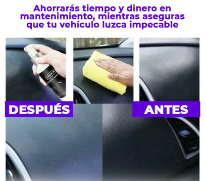 AGENTE RESTAURADOR DE PIEZAS DE PLÁSTICO PARA AUTOS