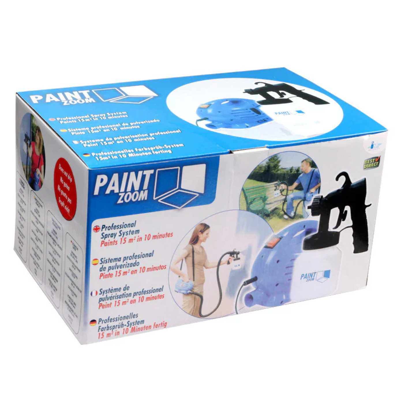 Pistola De Pintura Eléctrica Alambrica