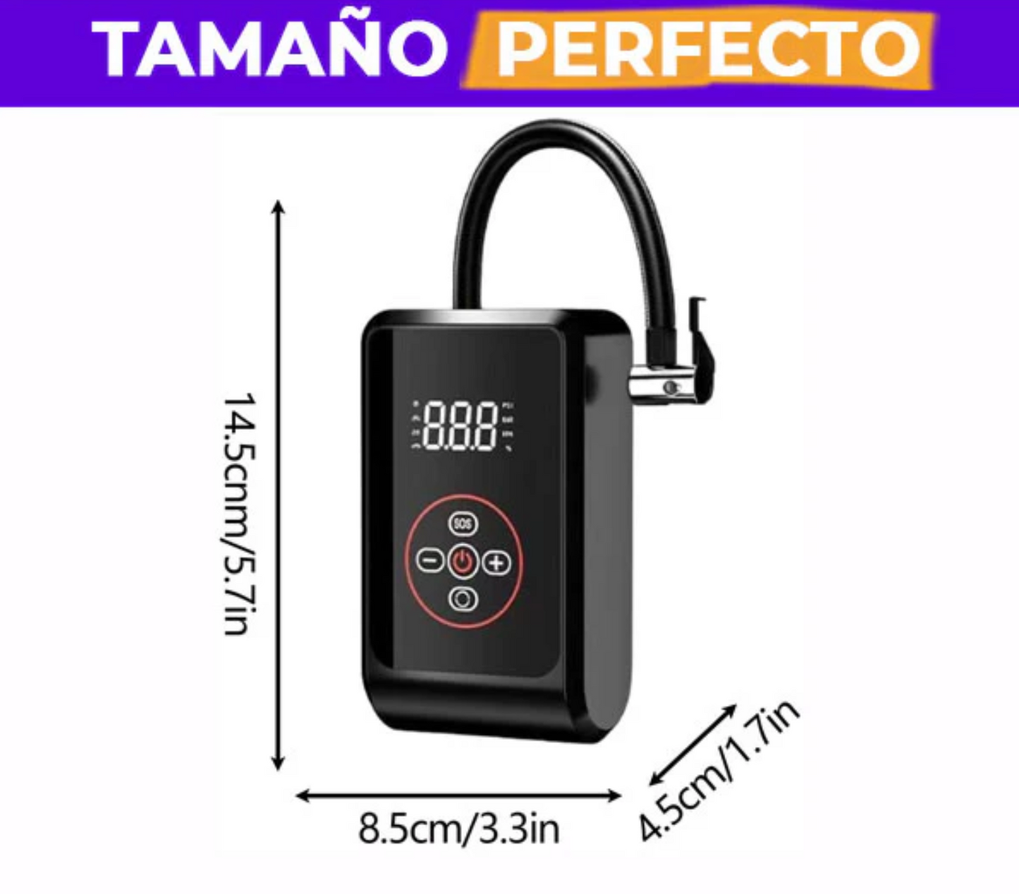 AirMaster® - Compresor Digital de Aire Portátil Multiuso