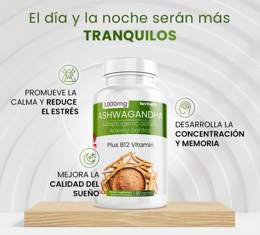 Ashwagandha Plus + Vitamina B12