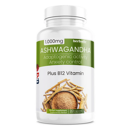 Ashwagandha Plus + Vitamina B12