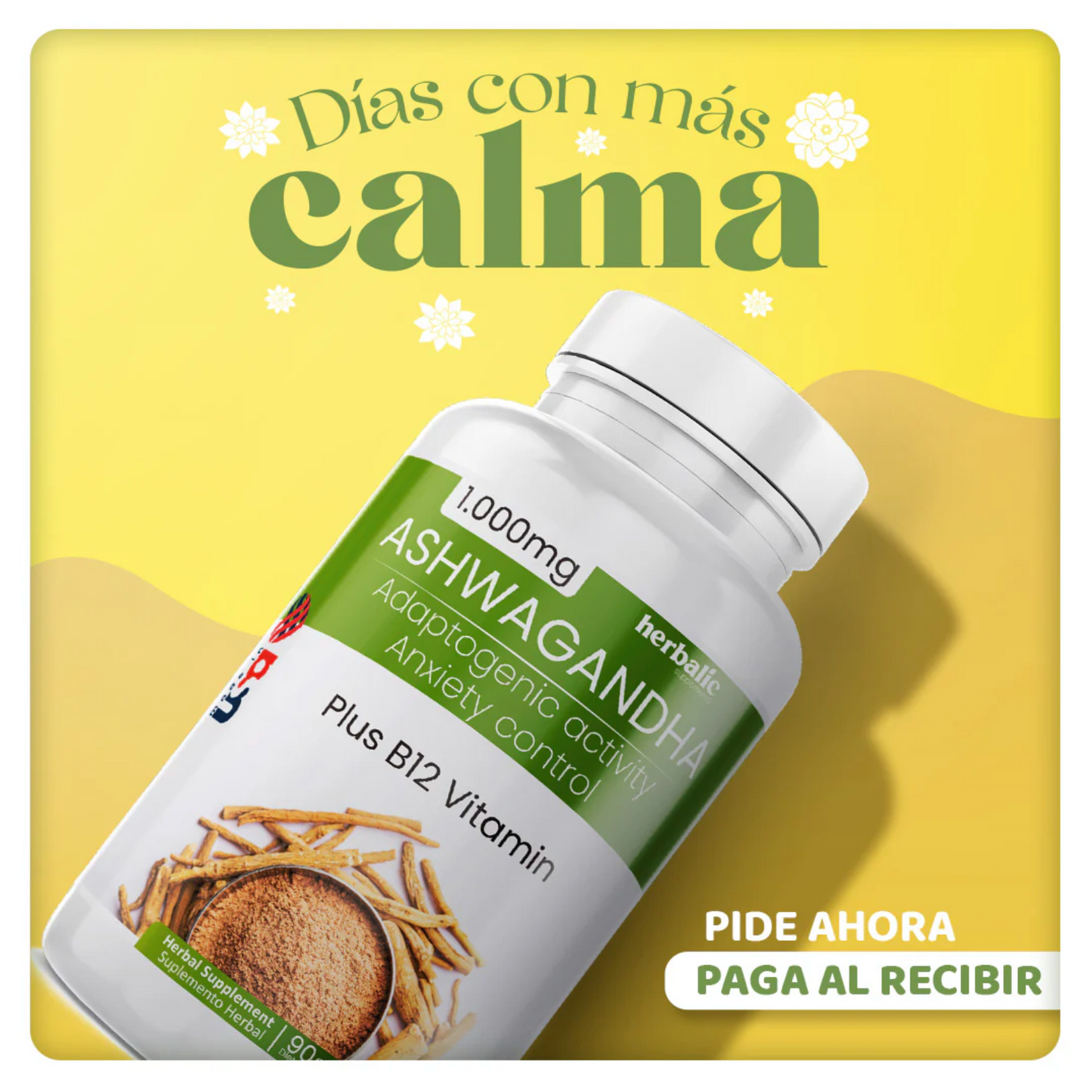 Ashwagandha Plus + Vitamina B12