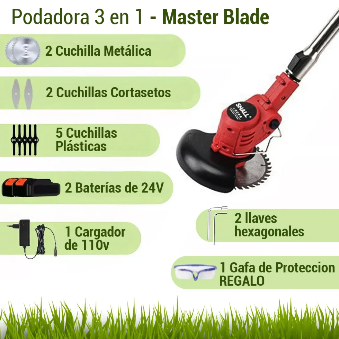 Podadora Master Blade® + Batería Extra